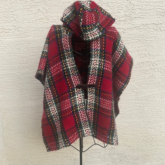 Branigan Weavers John Branigan Hooded Poncho - - Picture 1 of 11